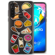 Food Collage Print Slim Cover For Motorola Moto G (Power, Stylus, Play, 5G), Print in USA