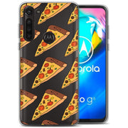 Pizza Print Slim Cover For Motorola Moto G (Power, Stylus, Play, 5G), Print in USA