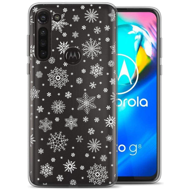 Snowflake 1 Print Slim Cover For Motorola Moto G (Power, Stylus, Play, 5G), Print in USA