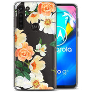 Flower 8 Print Slim Cover For Motorola Moto G (Power, Stylus, Play, 5G), Print in USA