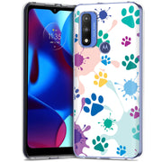 Paw Color 2 Print Slim Cover For Motorola Moto G (Power, Stylus, Play, 5G), Print in USA