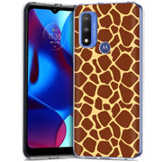 Giraffe Spot Print Slim Cover For Motorola Moto G (Power, Stylus, Play, 5G), Print in USA