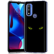 Cat Eyes Print Slim Cover For Motorola Moto G (Power, Stylus, Play, 5G), Print in USA