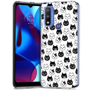 Cute Kitten Print Slim Cover For Motorola Moto G (Power, Stylus, Play, 5G), Print in USA