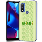 Avocado Text  Print Slim Cover For Motorola Moto G (Power, Stylus, Play, 5G), Print in USA