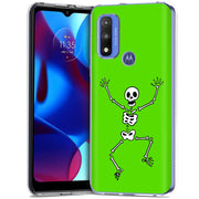 Skeleton Dance Print Slim Cover For Motorola Moto G (Power, Stylus, Play, 5G), Print in USA