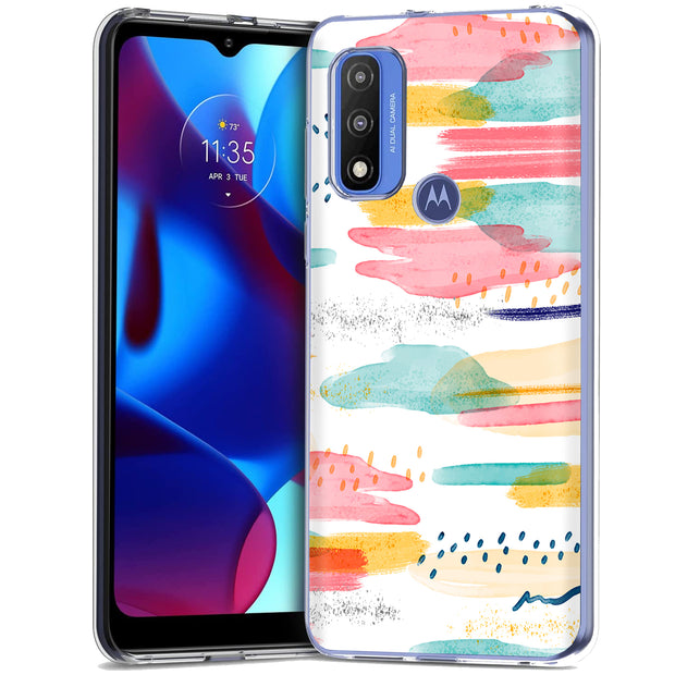 Abstract Art Print Slim Cover For Motorola Moto G (Power, Stylus, Play, 5G), Print in USA