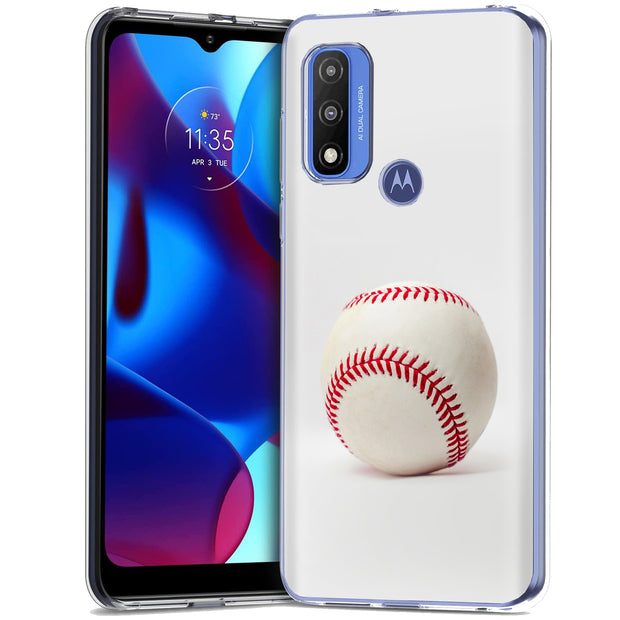 Baseball Sport Print Slim Cover For Motorola Moto G (Power, Stylus, Play, 5G), Print in USA