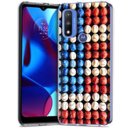 USA Baseball Print Slim Cover For Motorola Moto G (Power, Stylus, Play, 5G), Print in USA