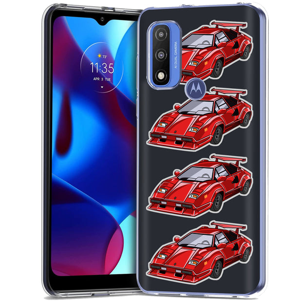 Lambo Countach Print Slim Cover For Motorola Moto G (Power, Stylus, Play, 5G), Print in USA