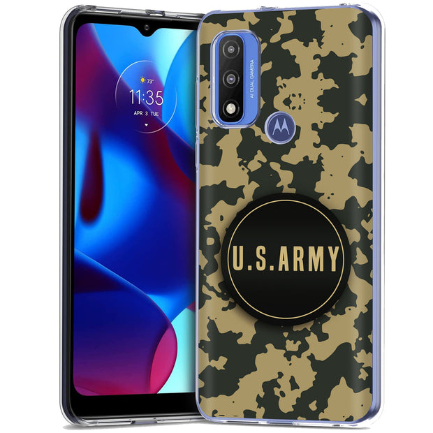 US Army 1 Print Slim Cover For Motorola Moto G (Power, Stylus, Play, 5G), Print in USA