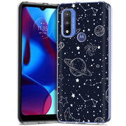 Stars Planet 11 Print Slim Cover For Motorola Moto G (Power, Stylus, Play, 5G), Print in USA