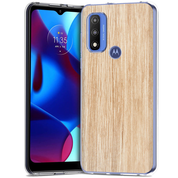 Wood 10 Print Slim Cover For Motorola Moto G (Power, Stylus, Play, 5G), Print in USA