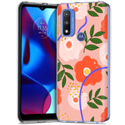 Flower Design Print Slim Cover For Motorola Moto G (Power, Stylus, Play, 5G), Print in USA