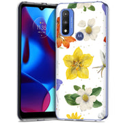 Flower Design 2 Print Slim Cover For Motorola Moto G (Power, Stylus, Play, 5G), Print in USA