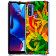 Marijuana Art Print Slim Cover For Motorola Moto G (Power, Stylus, Play, 5G), Print in USA