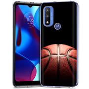 Basketball Fade Print Slim Cover For Motorola Moto G (Power, Stylus, Play, 5G), Print in USA