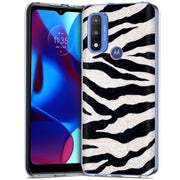 Zebra Stripe 1 Print Slim Cover For Motorola Moto G (Power, Stylus, Play, 5G), Print in USA