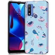 SeaShells Clams Print Slim Cover For Motorola Moto G (Power, Stylus, Play, 5G), Print in USA