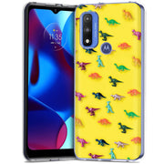 Dinasour 2 Print Slim Cover For Motorola Moto G (Power, Stylus, Play, 5G), Print in USA