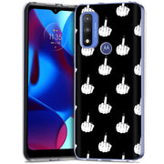 Edgy Finger Print Slim Cover For Motorola Moto G (Power, Stylus, Play, 5G), Print in USA