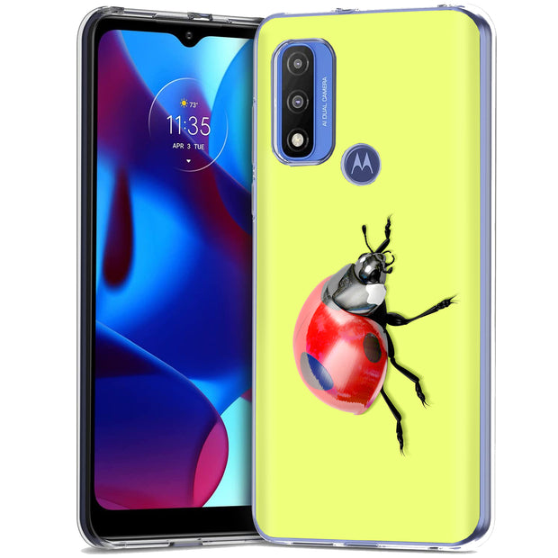 Ladybug Photo Print Slim Cover For Motorola Moto G (Power, Stylus, Play, 5G), Print in USA