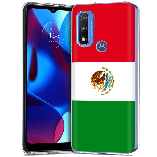 Flag Mexico Print Slim Cover For Motorola Moto G (Power, Stylus, Play, 5G), Print in USA