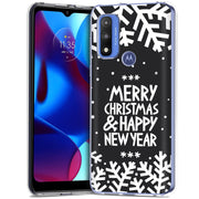 Merry Christmas Print Slim Cover For Motorola Moto G (Power, Stylus, Play, 5G), Print in USA