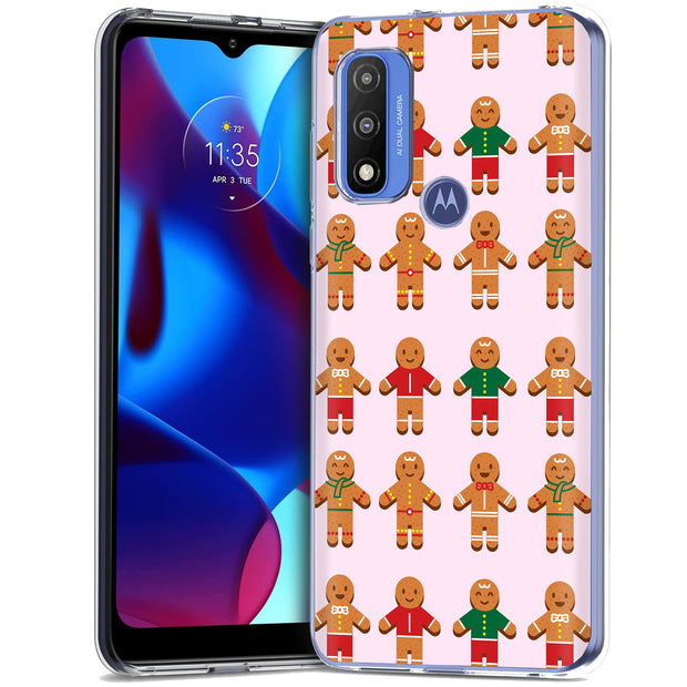 Gingerbread Man Print Slim Cover For Motorola Moto G (Power, Stylus, Play, 5G), Print in USA