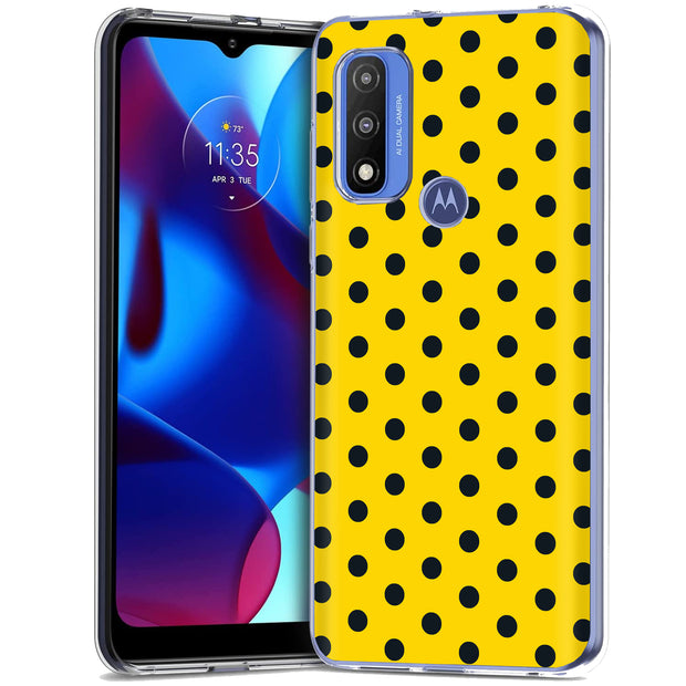 Polka Dot 9 Print Slim Cover For Motorola Moto G (Power, Stylus, Play, 5G), Print in USA