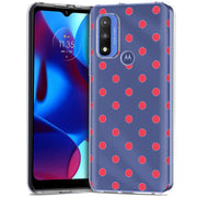 Dots Clear Print Slim Cover For Motorola Moto G (Power, Stylus, Play, 5G), Print in USA