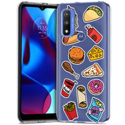 Food Collage Print Slim Cover For Motorola Moto G (Power, Stylus, Play, 5G), Print in USA