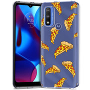 Yummy Pizza Print Slim Cover For Motorola Moto G (Power, Stylus, Play, 5G), Print in USA