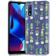 Cute Cactus  Print Slim Cover For Motorola Moto G (Power, Stylus, Play, 5G), Print in USA