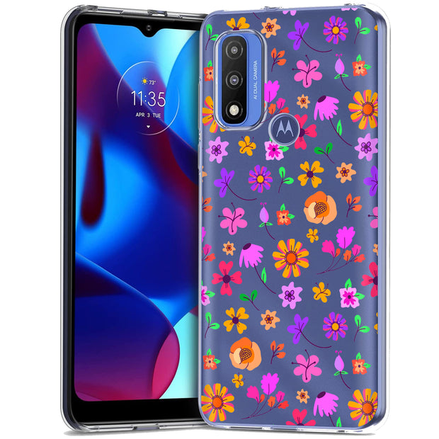 Flower 1 Print Slim Cover For Motorola Moto G (Power, Stylus, Play, 5G), Print in USA