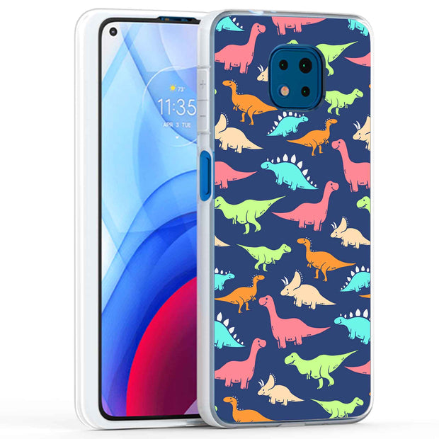 Dinosaur 1 Print Slim Cover For Motorola Moto G (Power, Stylus, Play, 5G), Print in USA