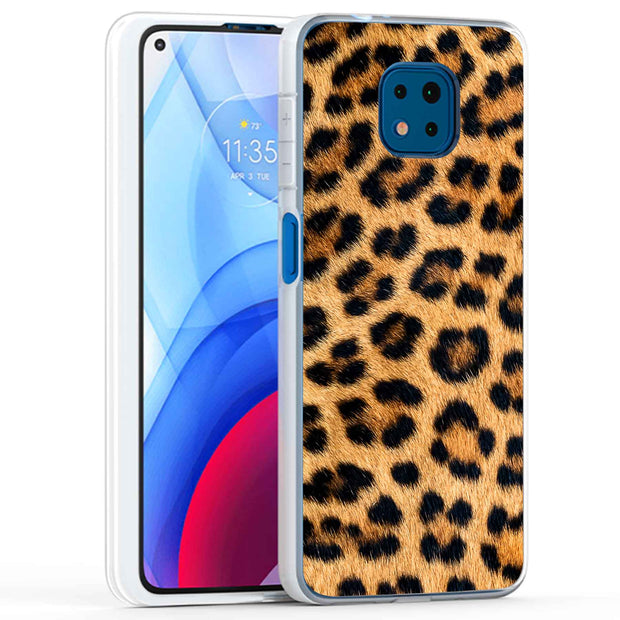 Leopard Fur 4 Print Slim Cover For Motorola Moto G (Power, Stylus, Play, 5G), Print in USA