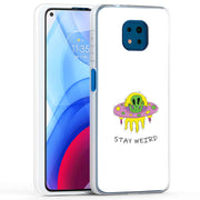 Alien Weird Print Slim Cover For Motorola Moto G (Power, Stylus, Play, 5G), Print in USA