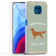 Retriever Dog Print Slim Cover For Motorola Moto G (Power, Stylus, Play, 5G), Print in USA