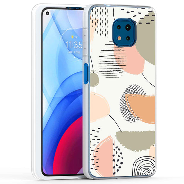 Abstract Modern Print Slim Cover For Motorola Moto G (Power, Stylus, Play, 5G), Print in USA