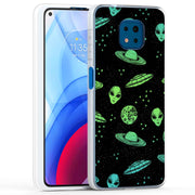 Space Alien Print Slim Cover For Motorola Moto G (Power, Stylus, Play, 5G), Print in USA