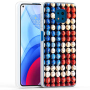 USA Baseball Print Slim Cover For Motorola Moto G (Power, Stylus, Play, 5G), Print in USA