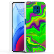 Opal Marble 9 Print Slim Cover For Motorola Moto G (Power, Stylus, Play, 5G), Print in USA