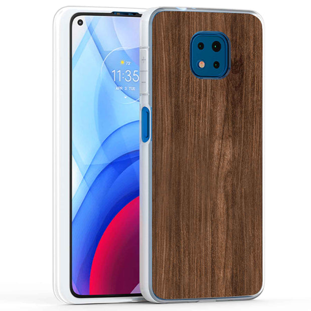 Wood 3 Print Slim Cover For Motorola Moto G (Power, Stylus, Play, 5G), Print in USA