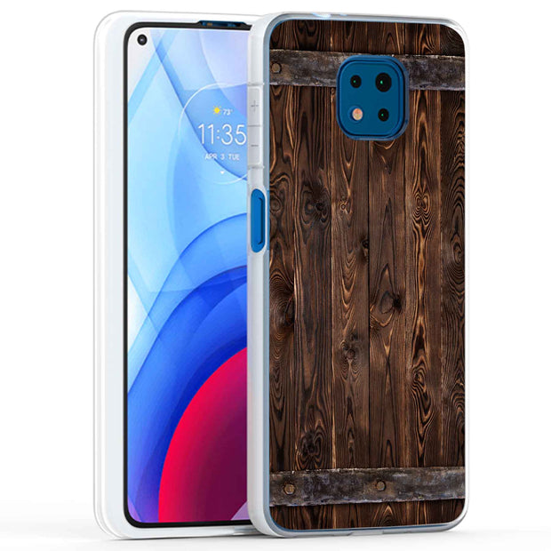 Wood 6 Print Slim Cover For Motorola Moto G (Power, Stylus, Play, 5G), Print in USA