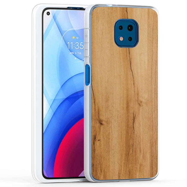 Wood 12 Print Slim Cover For Motorola Moto G (Power, Stylus, Play, 5G), Print in USA