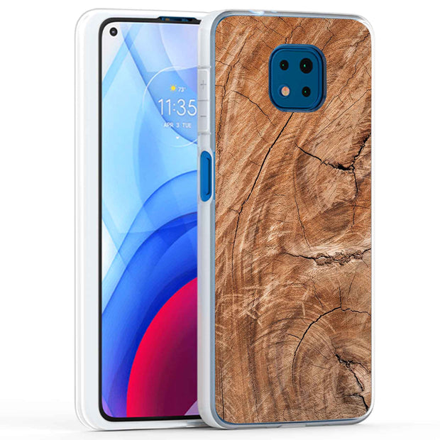 Wood 18 Print Slim Cover For Motorola Moto G (Power, Stylus, Play, 5G), Print in USA