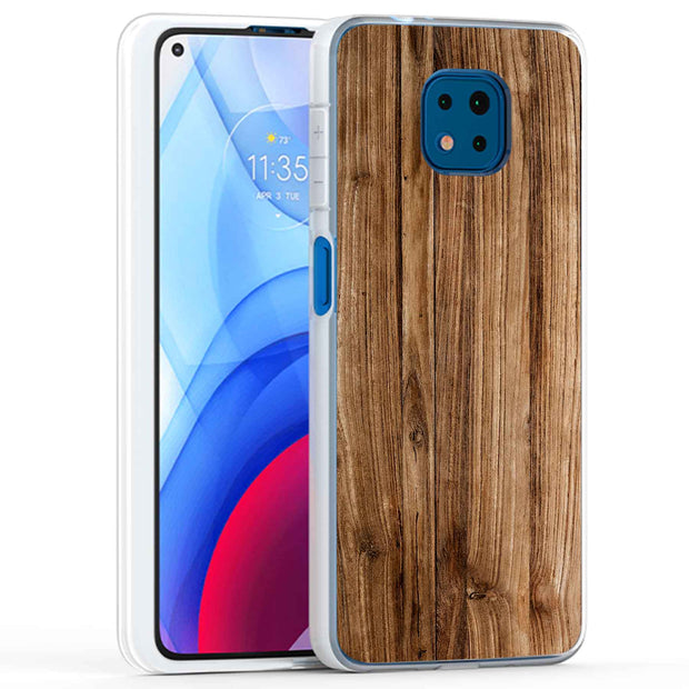 Wood 19 Print Slim Cover For Motorola Moto G (Power, Stylus, Play, 5G), Print in USA