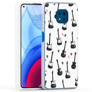 Rock Guitar Print Slim Cover For Motorola Moto G (Power, Stylus, Play, 5G), Print in USA