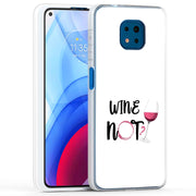 Wine Not Print Slim Cover For Motorola Moto G (Power, Stylus, Play, 5G), Print in USA